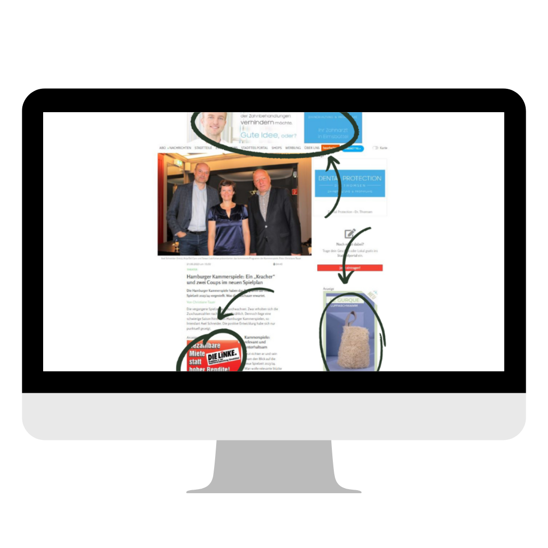 Bannerwerbung 10.000 Ad Impressions