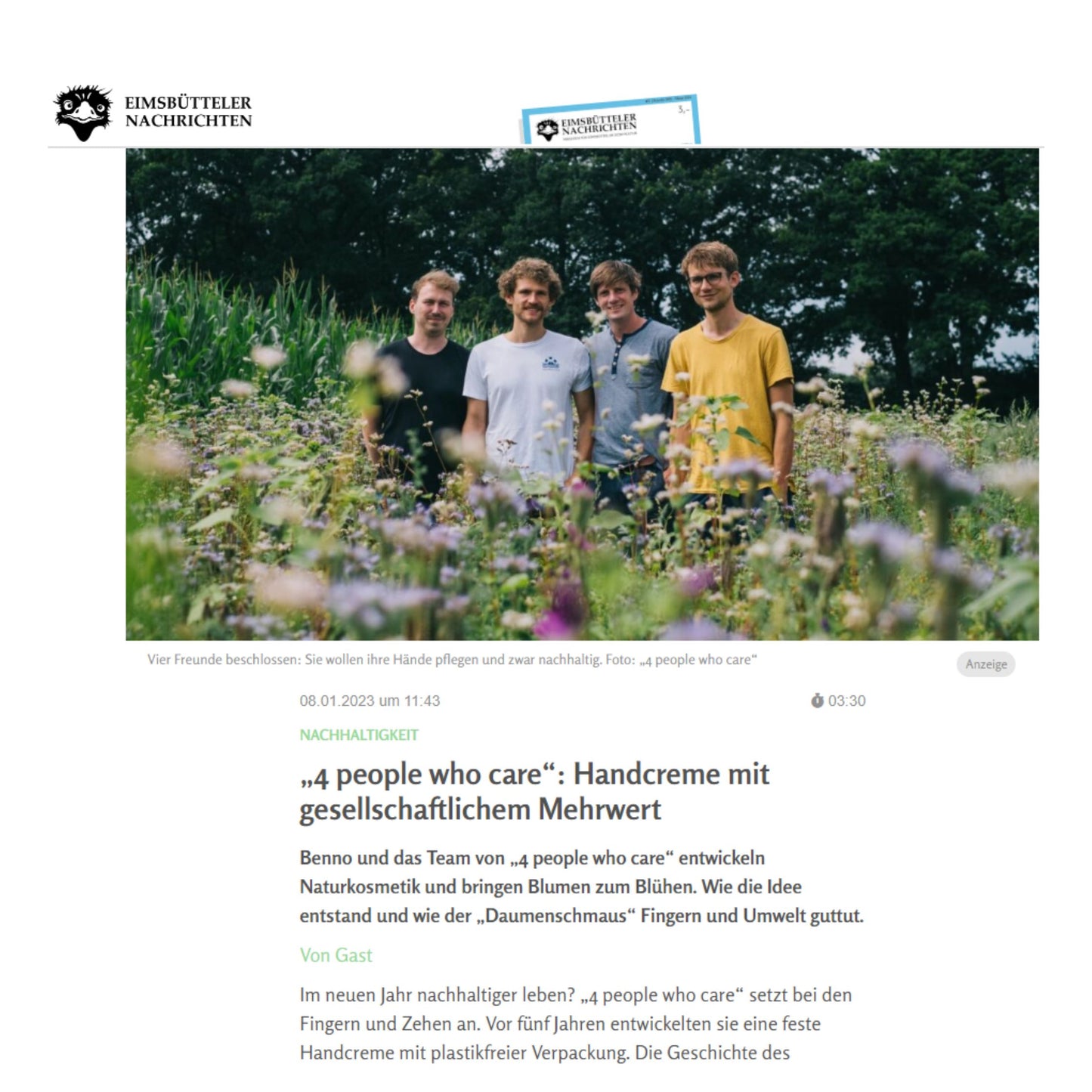 Online-Advertorial