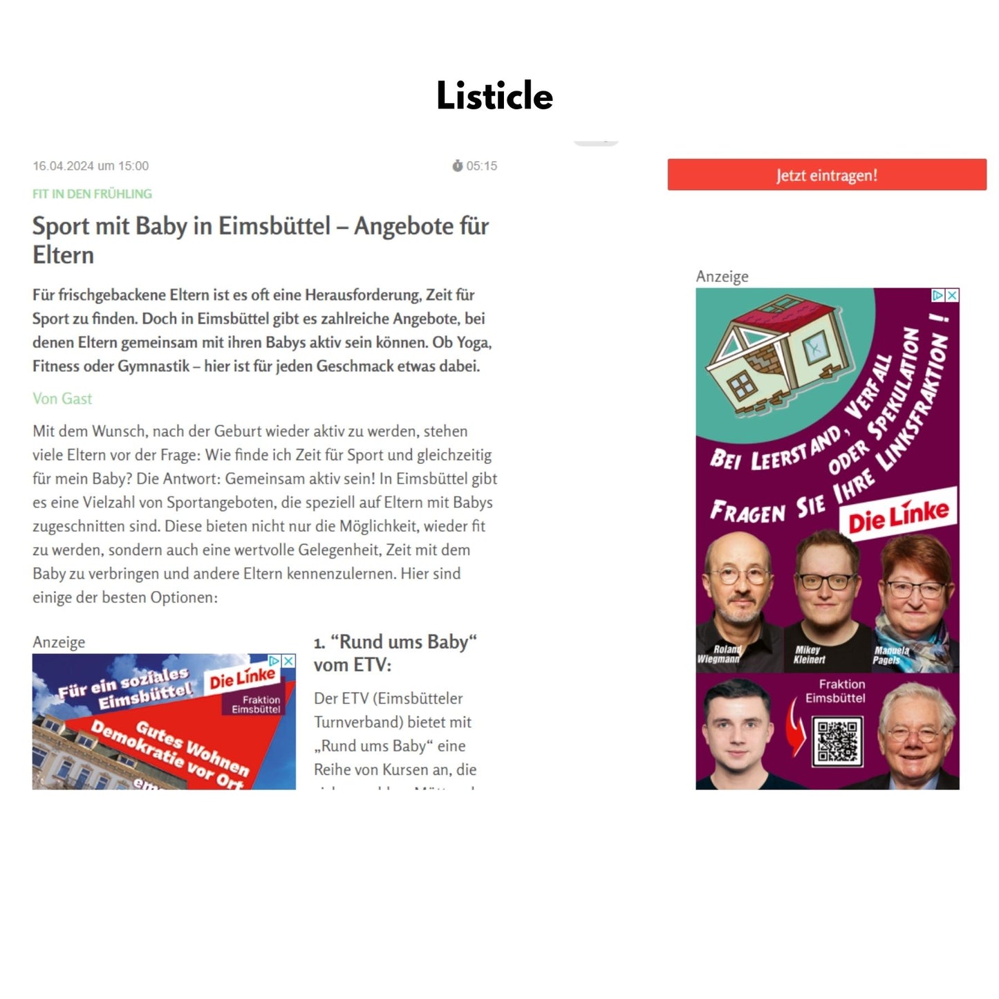 Listicle