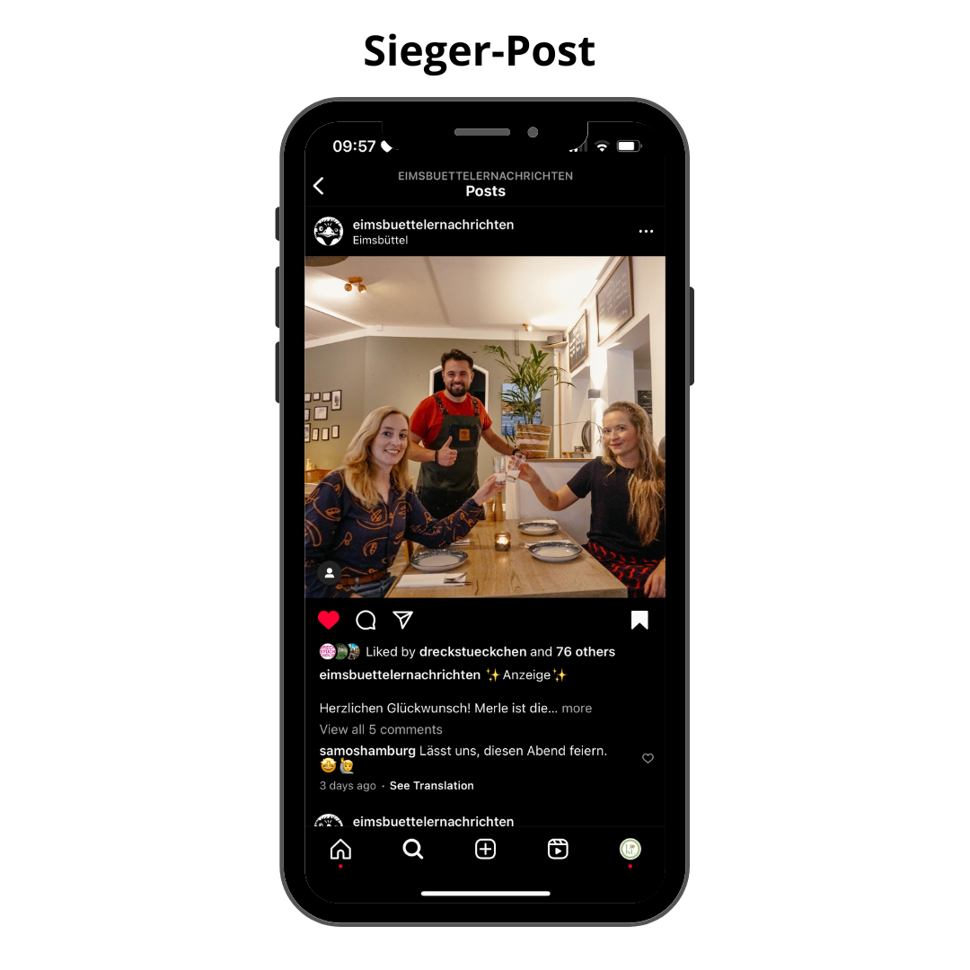 Instagram-Adventskalender-Verlosung